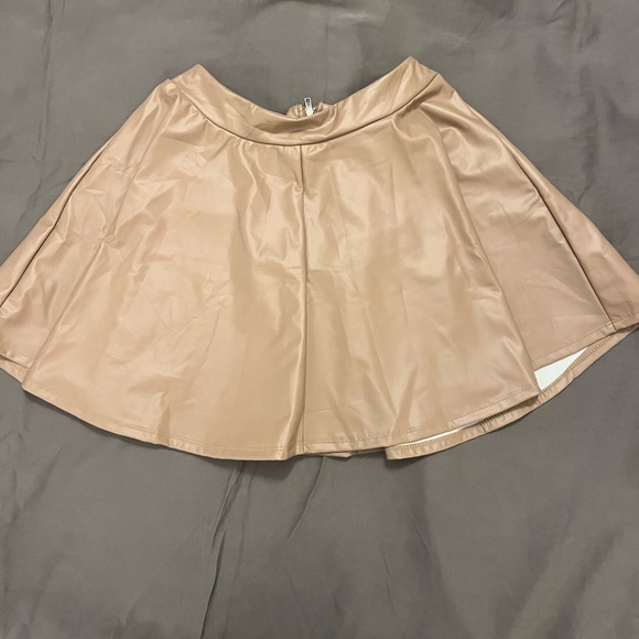 Fashion Nova Tan Circle Skirt - Picture 7 of 11